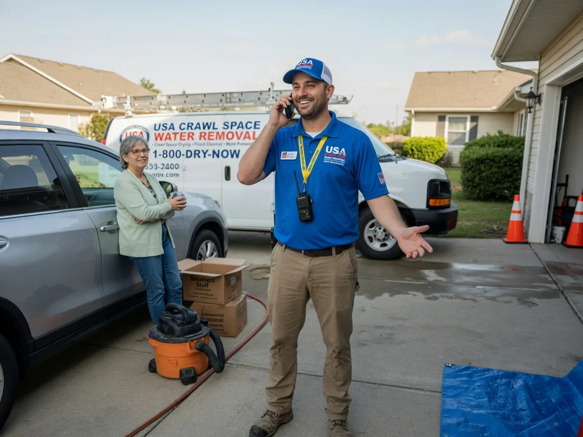Crawl Space Water Removal Damon, TX FAQs